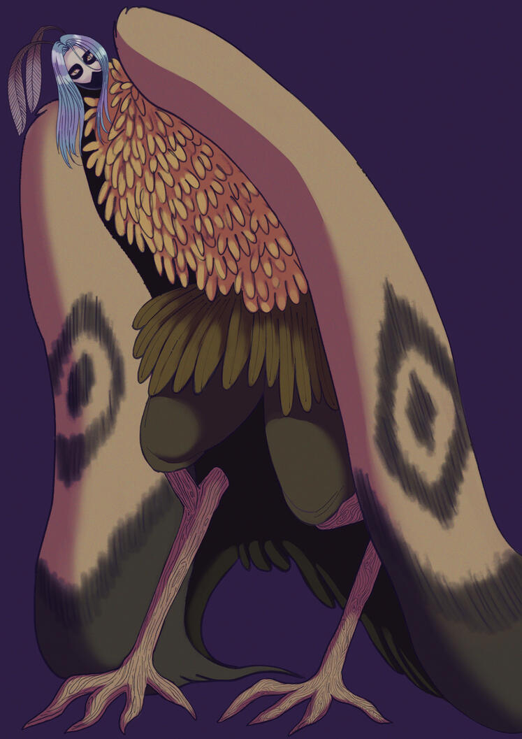 Concept art for Ohkay Cafe's The Twilight Circus Community Collab Zine in 2024.