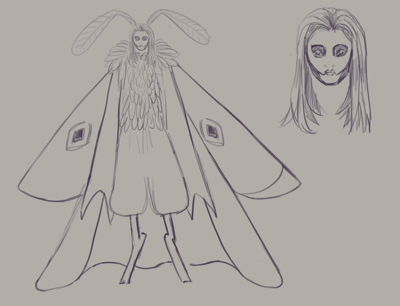 Concept art for Ohkay Cafe's The Twilight Circus Community Collab Zine in 2024.