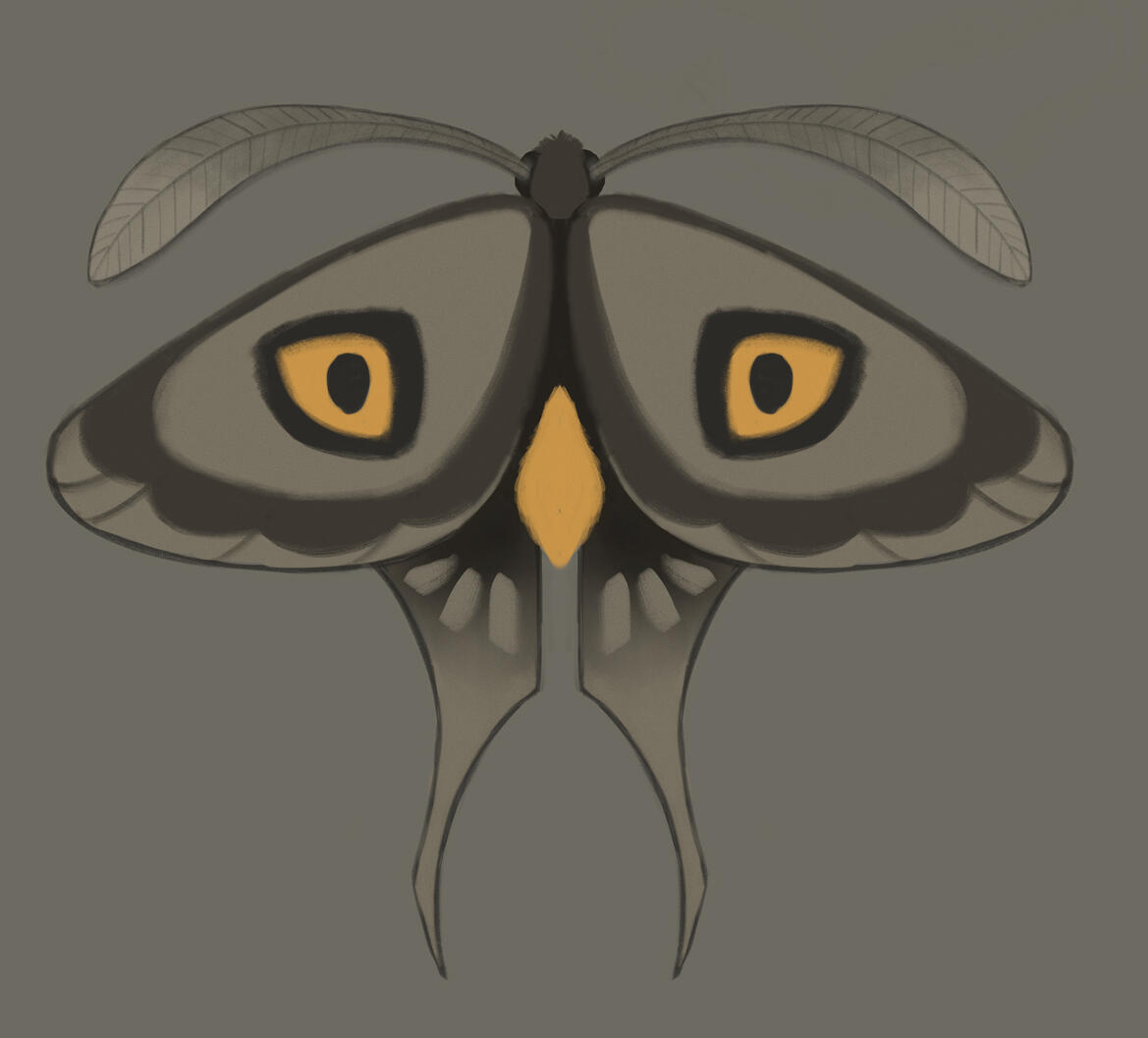 Concept art for Ohkay Cafe's The Twilight Circus Community Collab Zine in 2024.